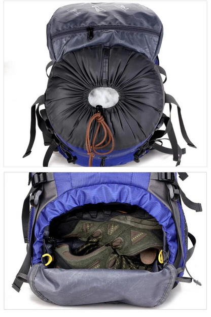 Waterdichte 50L outdoor rugzak – Duurzaam & ruim voor alle avonturen