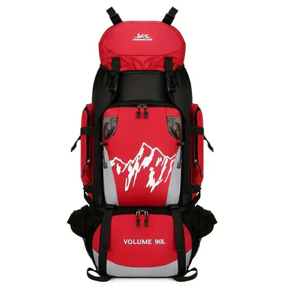 Waterdichte 90L Outdoor Rugzak – Duurzaam & Ruim voor Alle Avonturen