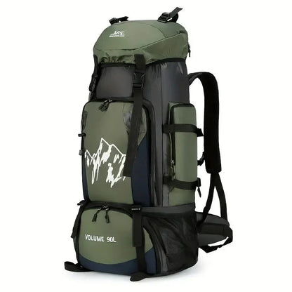 Waterdichte 90L Outdoor Rugzak – Duurzaam & Ruim voor Alle Avonturen