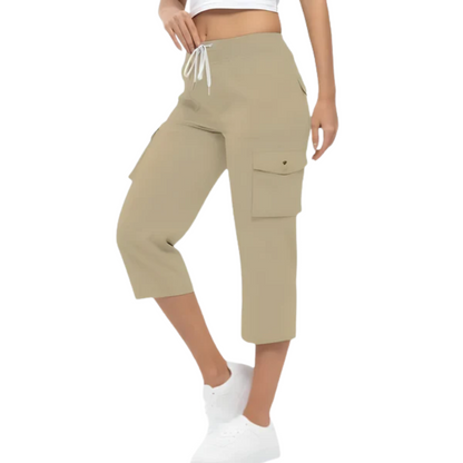 Dames cargo wandelcapri’s – lichtgewicht, ademend en sneldrogend
