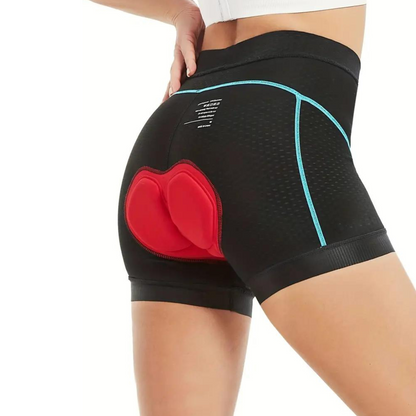 Dames fietsshorts – gevoerd voor comfort en zadelpijnverlichting