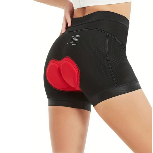 Dames fietsshorts – gevoerd voor comfort en zadelpijnverlichting