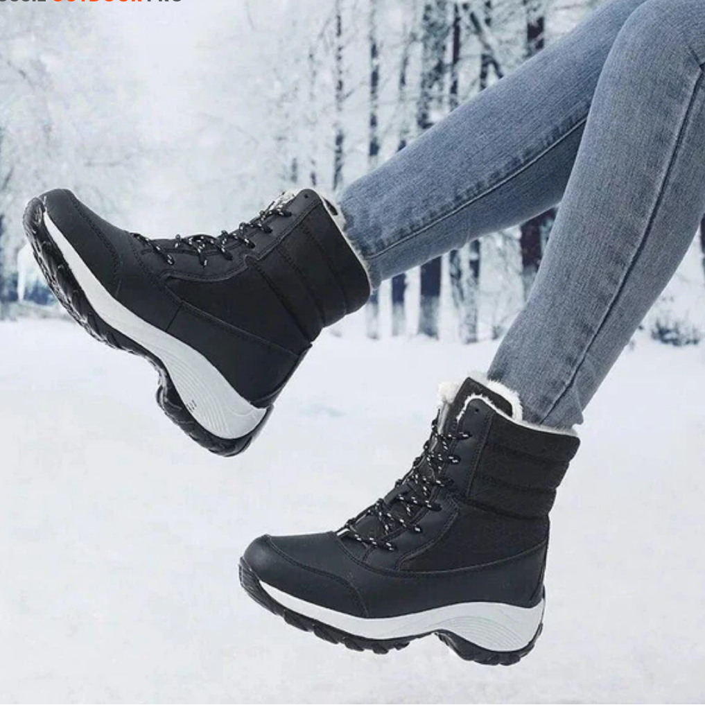Dames waterdichte sneeuwlaarzen – antislip, warm en stijlvolle après-ski schoenen