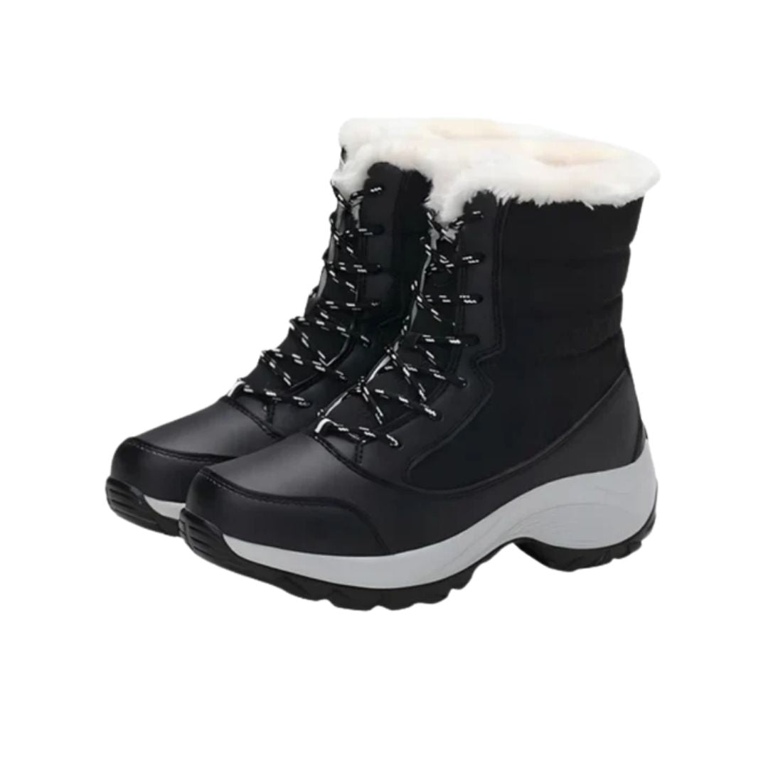 Dames waterdichte sneeuwlaarzen – antislip, warm en stijlvolle après-ski schoenen