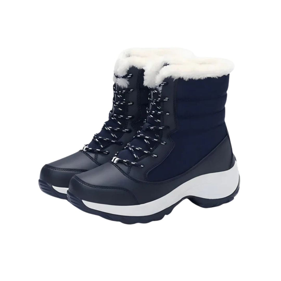 Dames waterdichte sneeuwlaarzen – antislip, warm en stijlvolle après-ski schoenen