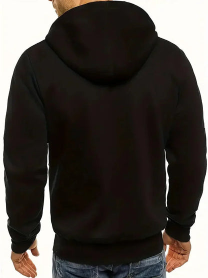 Hoodie met rits voor buitenactiviteiten – Warm, comfortabel en veelzijdig