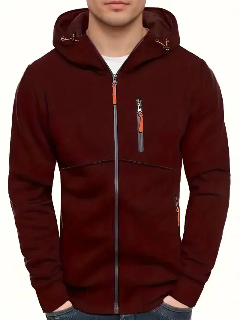 Hoodie met rits voor buitenactiviteiten – Warm, comfortabel en veelzijdig